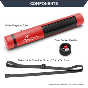 Quiver Time Red XL Orion tube compact protection against creases and wear