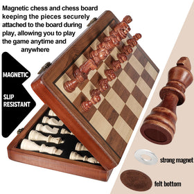 QUMMFA folding-board-storage-compartment keeps all pieces neatly stored
