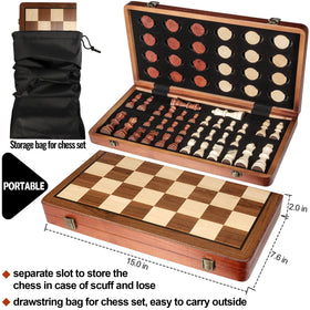 QUMMFA wooden-checkers-pieces offer a traditional feel during matches