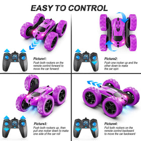 QUNREDA RC car package contents including tools and manuals for ready-to-run setup