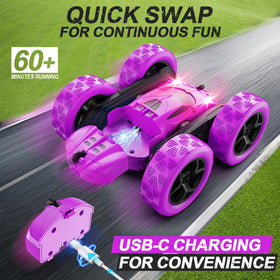 QUNREDA RC car remote control with 2.4GHz for smooth, responsive play