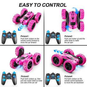 QUNREDA RC car package includes everything needed to start.
