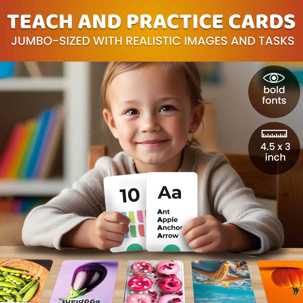 QUOKKA 260 flash cards shapes for shape recognition and geometry.