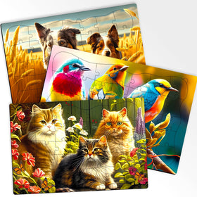 QUOKKA puzzle: memory-stimulation pastime provides relaxing, mindful engagement.