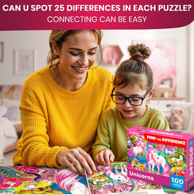 QUOKKA unicorns puzzle: colorful artwork supports logical placement.