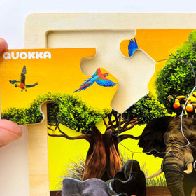 QUOKKA 4SET puzzles kids-learning: turn play into curious exploration and skill-building.