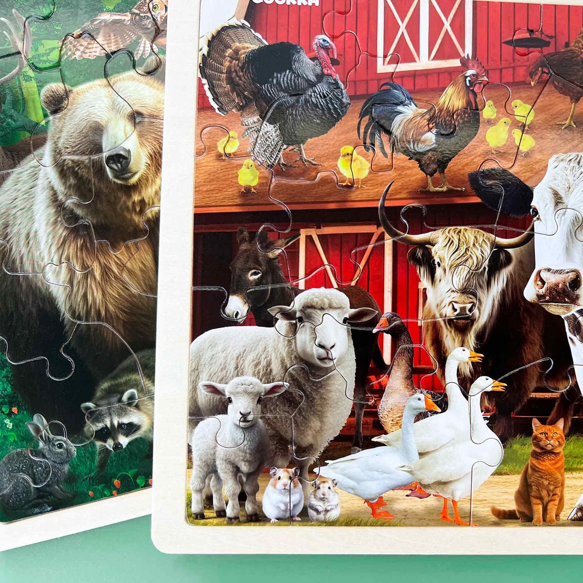 QUOKKA 4SET puzzles pouch-storage-bag: keeps all puzzles neatly organized.