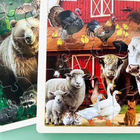 QUOKKA 4SET puzzles pouch-storage-bag: keeps all puzzles neatly organized.