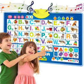 QUOKKA ABC chart wall blue for engaging early learning.
