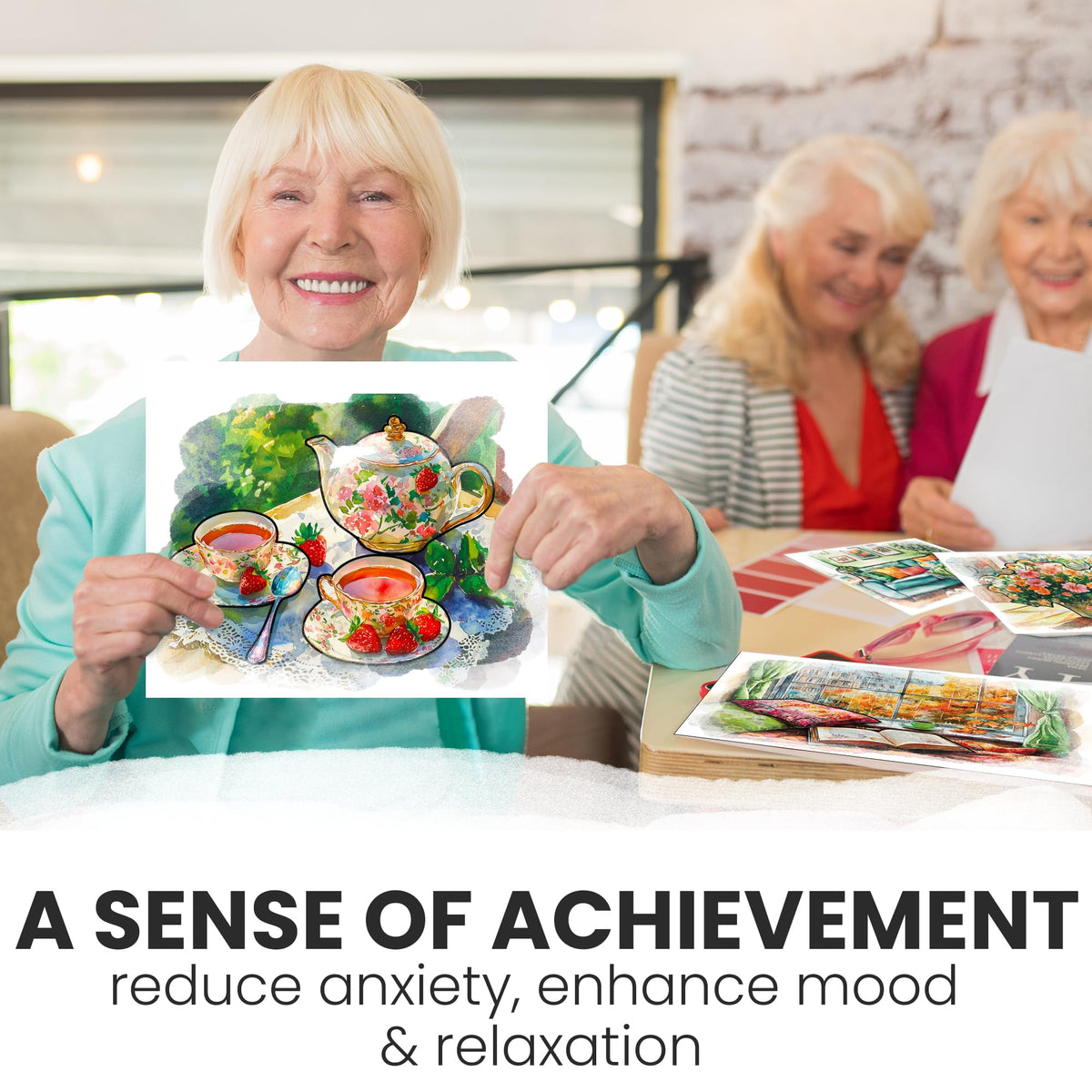 QUOKKA Alzheimer's-friendly crafts provide enjoyable, approachable activities.