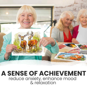 QUOKKA Alzheimer's-friendly crafts provide engaging, mess-free pastime options.