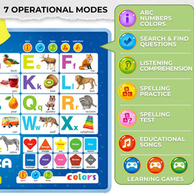 QUOKKA autism-friendly education poster uses colorful visuals for engagement.