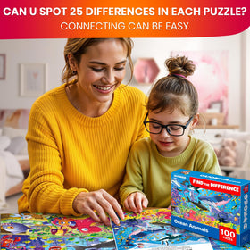 QUOKKA bears puzzle features bright bear scenes to help focus.