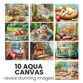 QUOKKA brush included painting set enables vibrant results with a single touch.