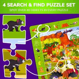 QUOKKA city streets puzzle scene encourages focus and observation