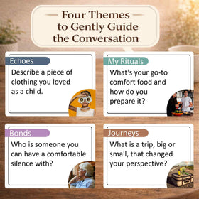 QUOKKA Conversation Cards Bonds theme invites memories and connection.