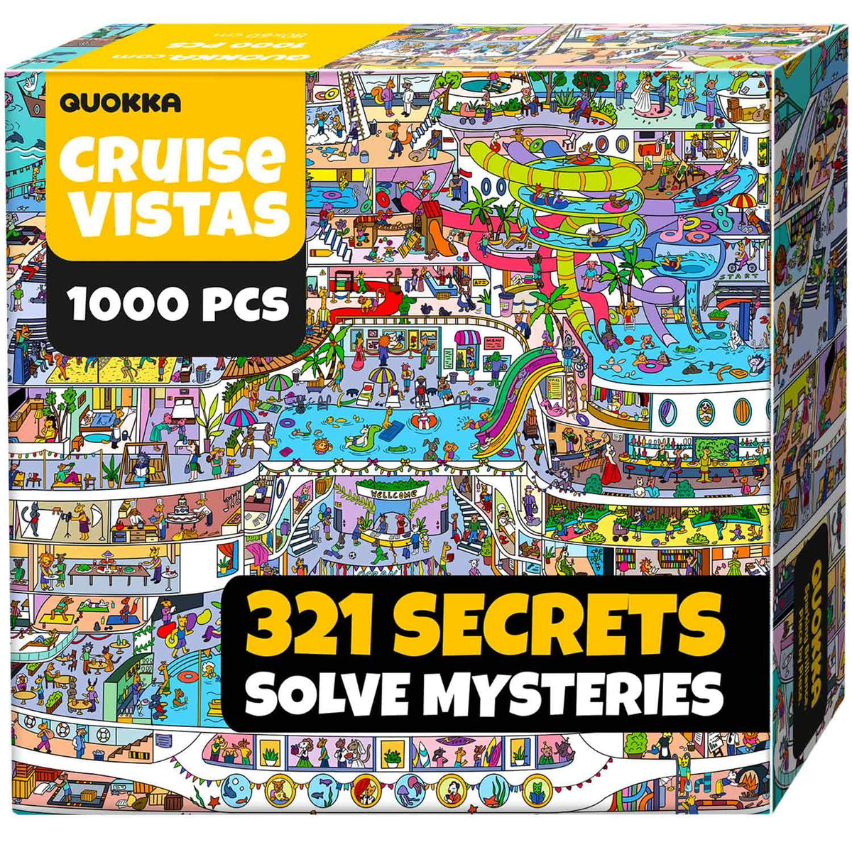QUOKKA cruise vistas cover artwork for relaxing evenings and satisfying scenery.