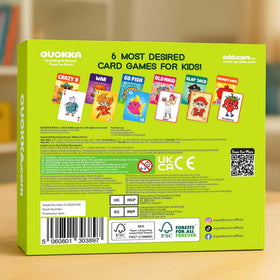 QUOKKA eco-friendly durable cards ensure long-lasting family game nights.