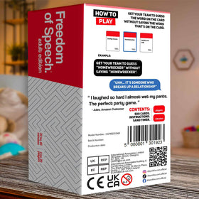 QUOKKA Freedom of Speech cards after rounds encourage quick decision-making.