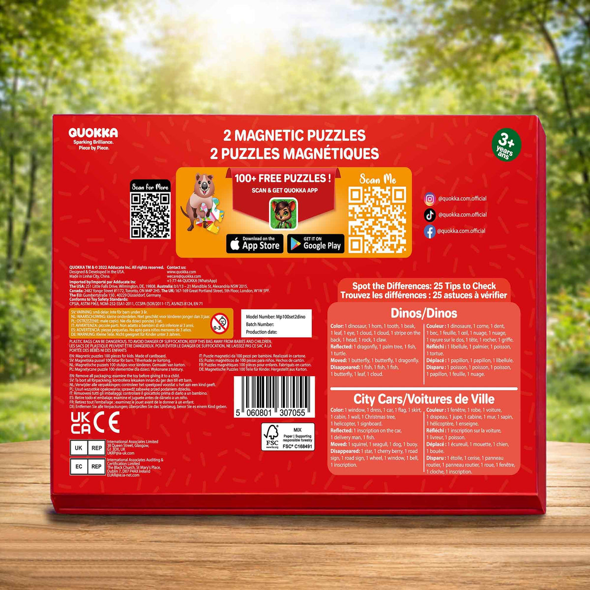 QUOKKA gift-ready compact design image shows organizer-friendly packaging for trips and gifts