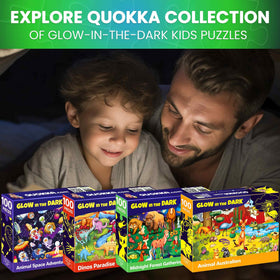 QUOKKA glow puzzle night-glow-2 invites luminous bedtime exploration.