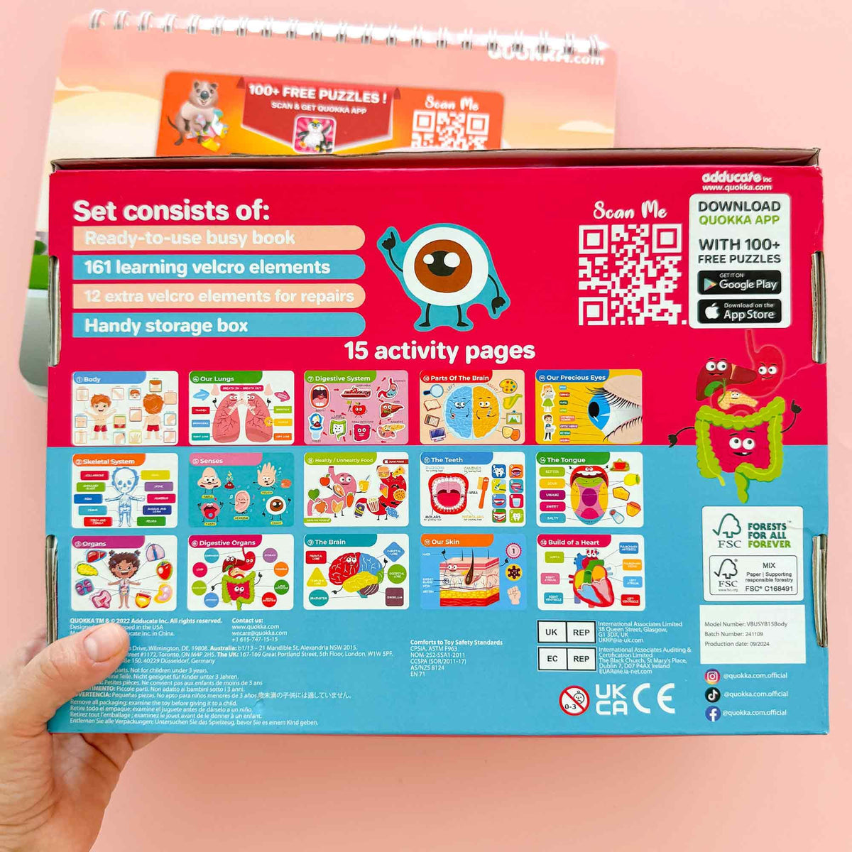 QUOKKA at-home or classroom use supports engaging, hands-on science exploration.