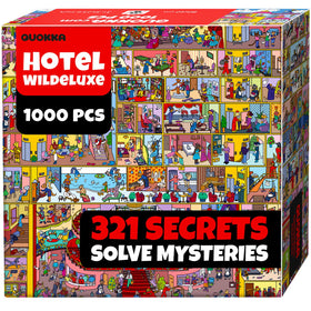 Quokka Hotel Wildeluxe puzzle cover invites immersive relaxation