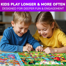 QUOKKA kids center scene puzzle supports learning through exploration.
