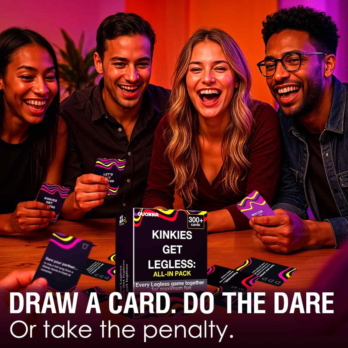 QUOKKA Kinkies better-get-legless-deck prompts bold bets and big laughs.