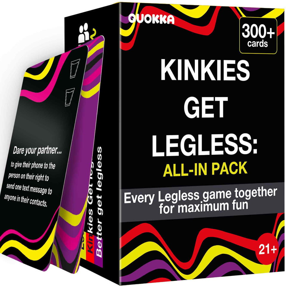 QUOKKA Kinkies pack cover—premium box for easy storage and quick party setup.