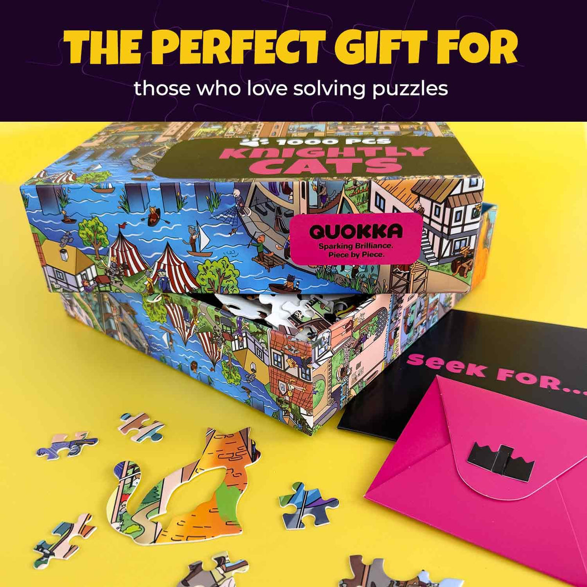 QUOKKA Knightly Cats FSC certified materials support sustainable craft