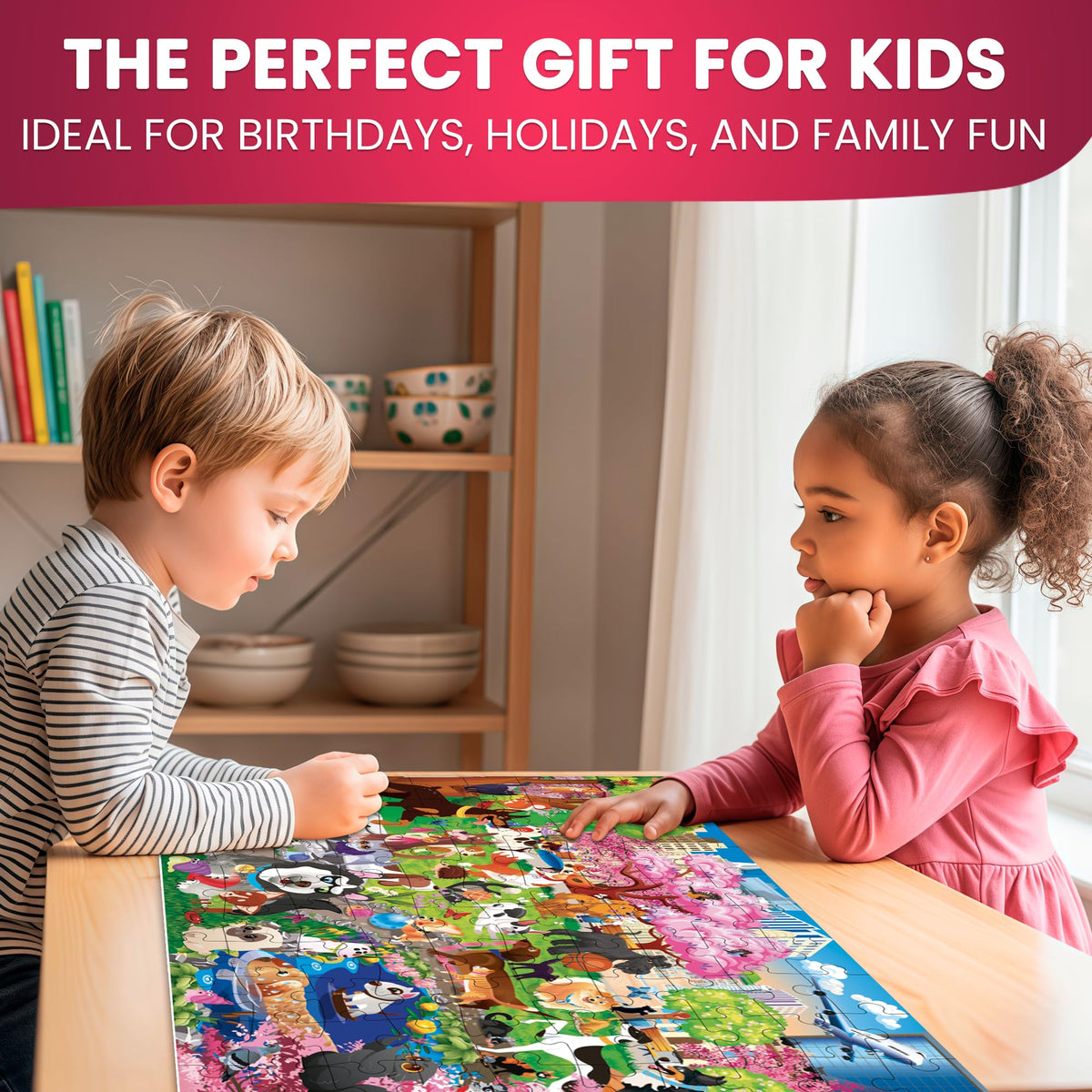 QUOKKA learning toys: age-appropriate puzzles that invite focus.