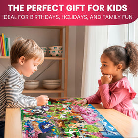QUOKKA learning toys: age-appropriate puzzles that invite focus.