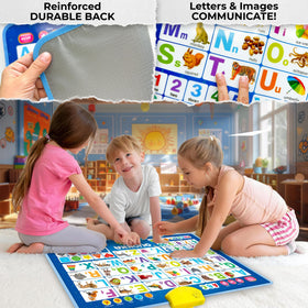 QUOKKA 14 learning modes cover letters, numbers, and colors.