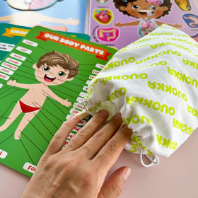 QUOKKA magnetic puzzle gift for kids supports playful learning