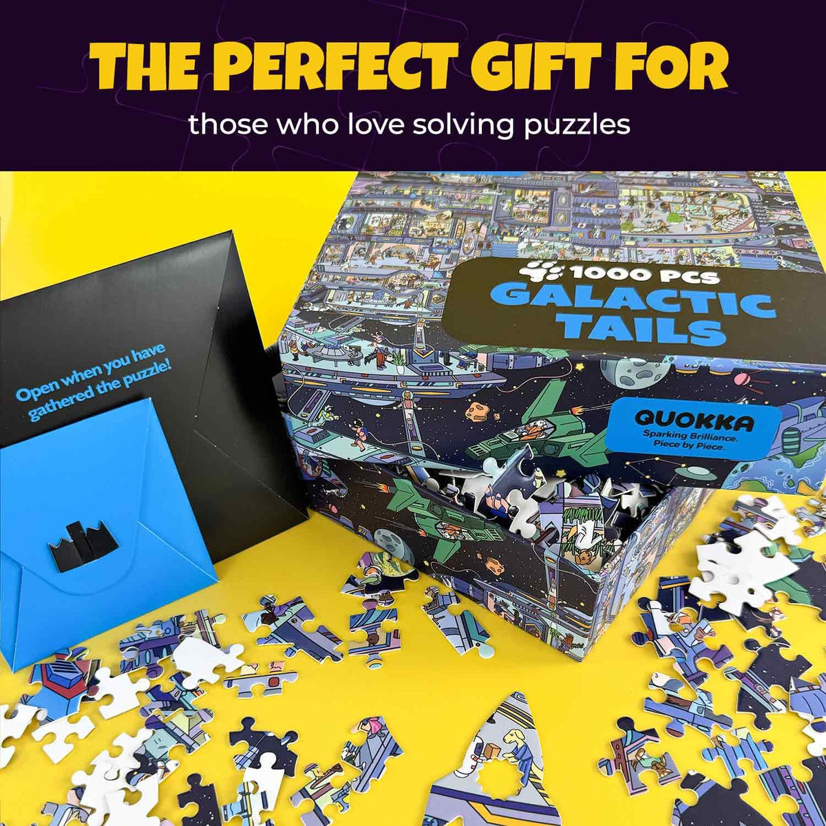 QUOKKA missing-piece support ensures a complete puzzle finish