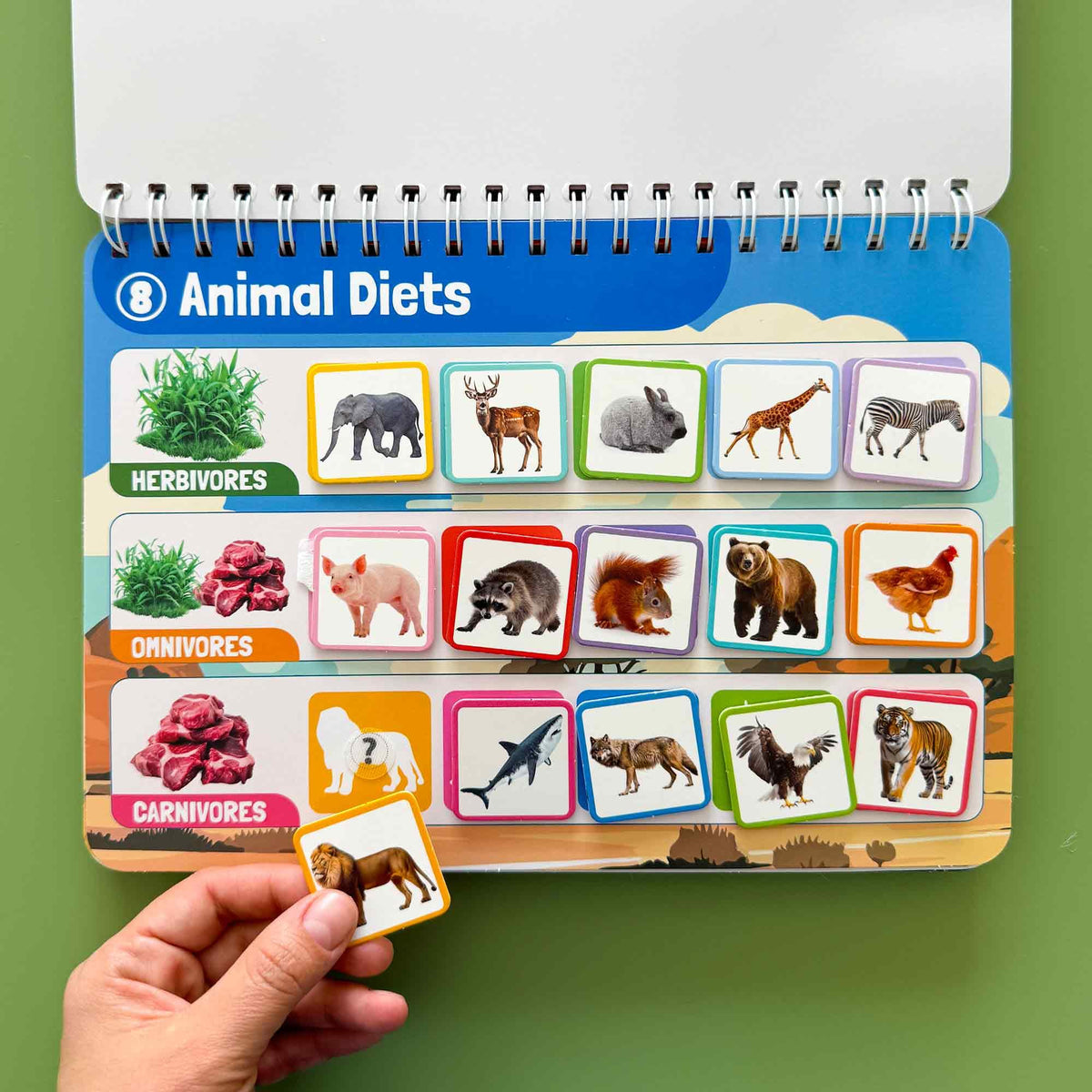 QUOKKA Busy Book independent-learning page encourages self-directed play and focus.