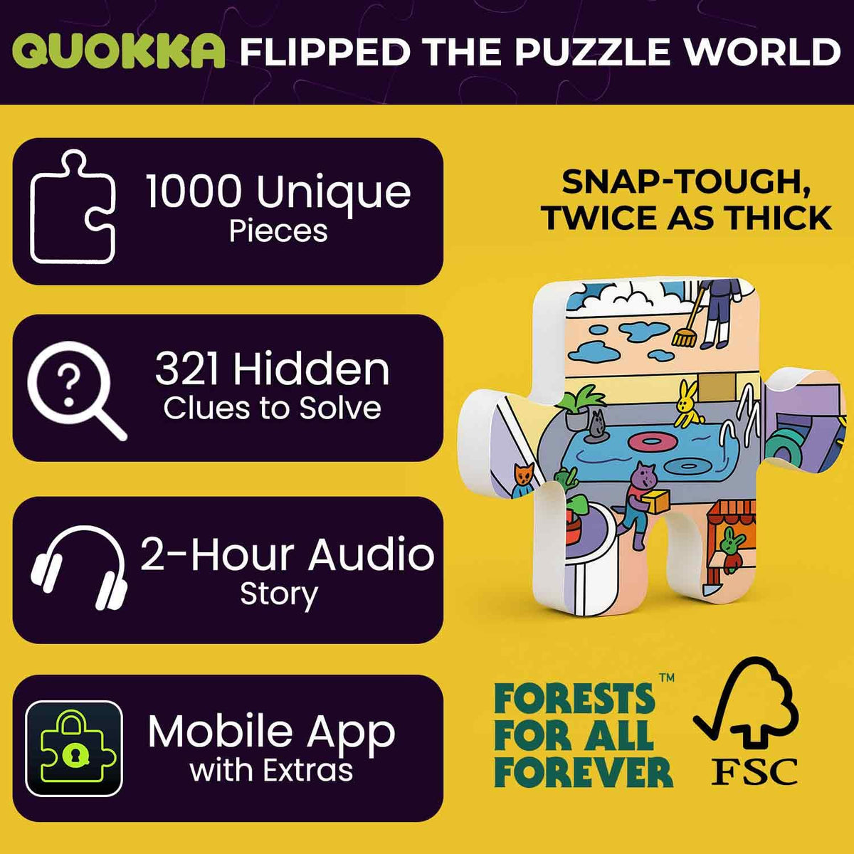 QUOKKA 1000-piece close-up of vibrant ship deck scene aids immersive solving.
