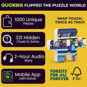 QUOKKA premium box packaging highlights gift-ready presentation for puzzle lovers
