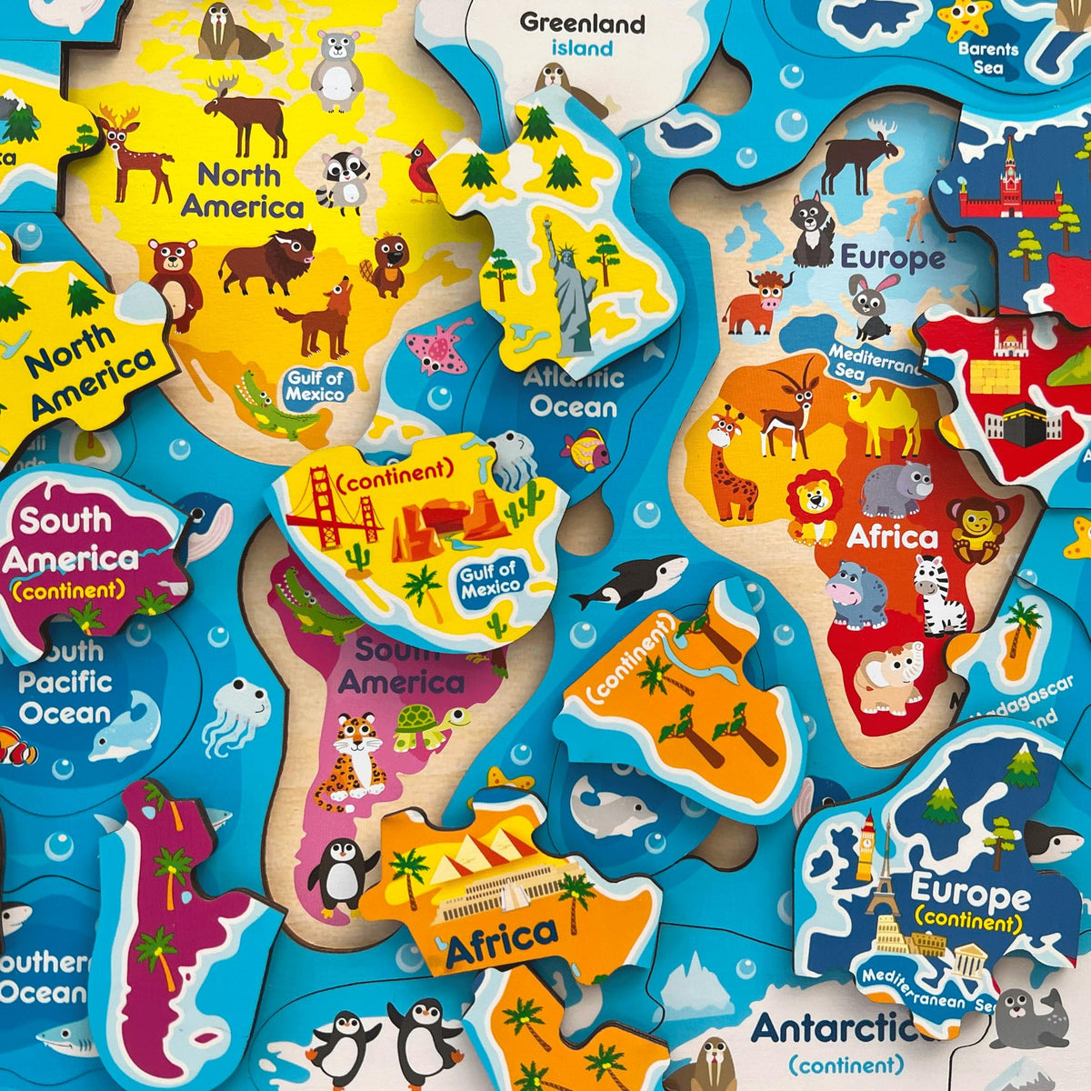 QUOKKA Puzzles durable, scratch-resistant paints withstand kid-friendly exploration