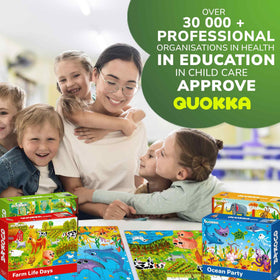 QUOKKA educational-toy: introduces animals through interactive play.