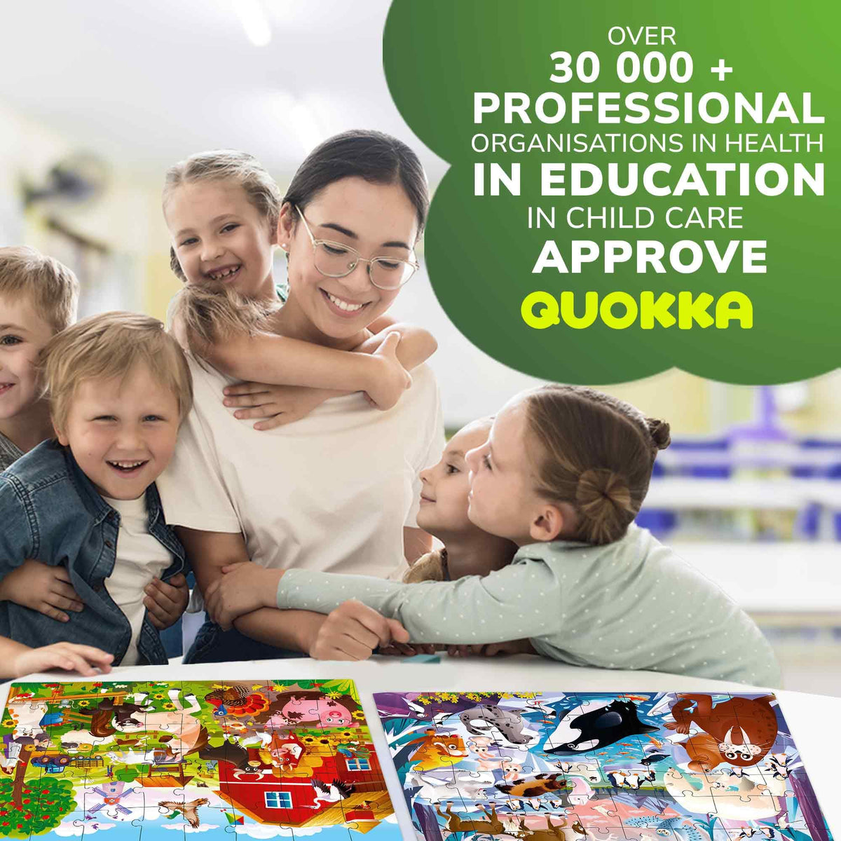 QUOKKA learning puzzles help develop problem-solving and persistence