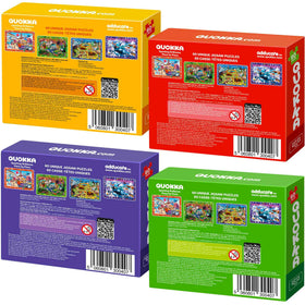 QUOKKA sixty-piece-puzzle-kit offers stepwise challenge and persistence.