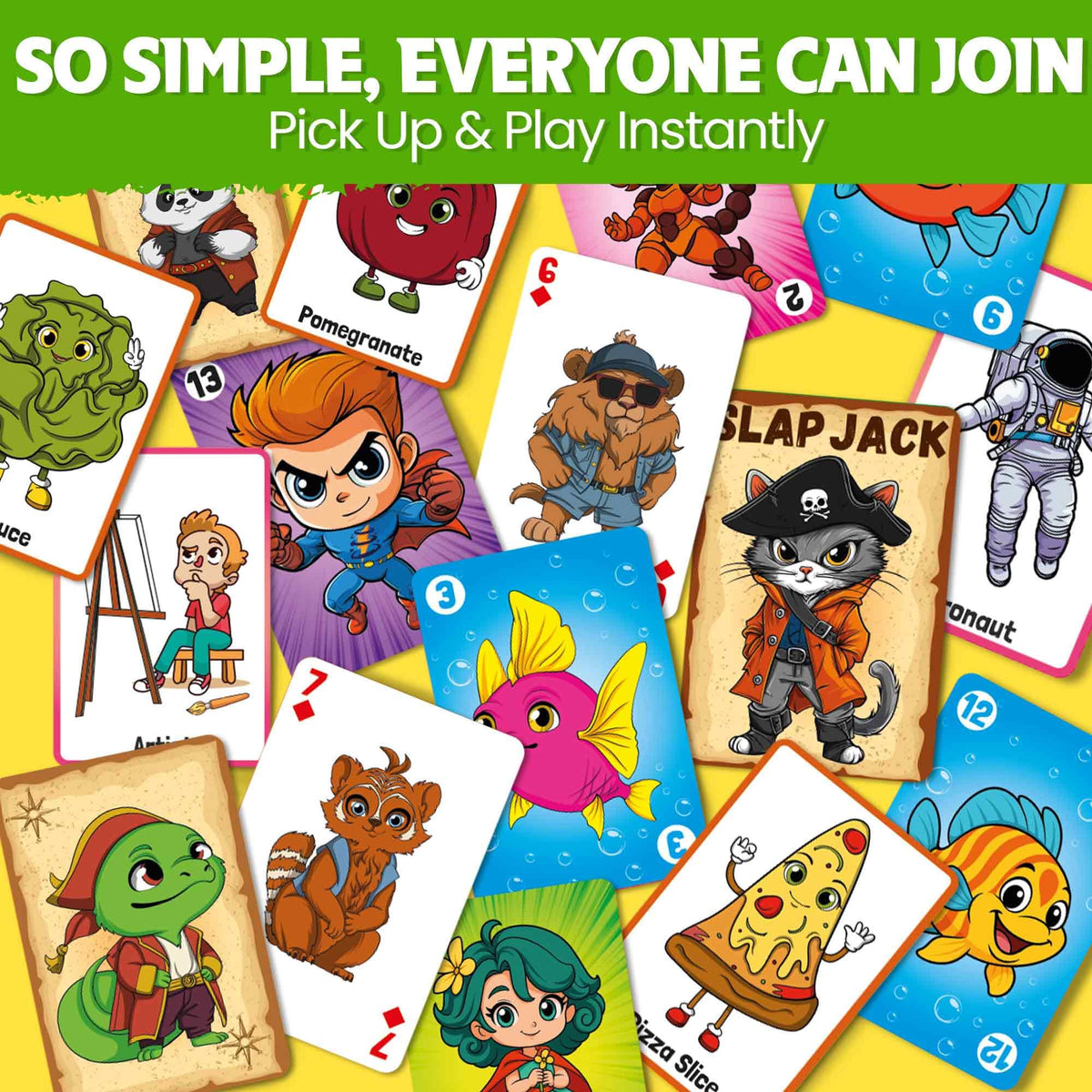 QUOKKA Slap Jack cards spark quick reflexes and lots of laughs.
