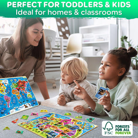 Quokka toddler-friendly puzzle with smooth edges for safe independent play