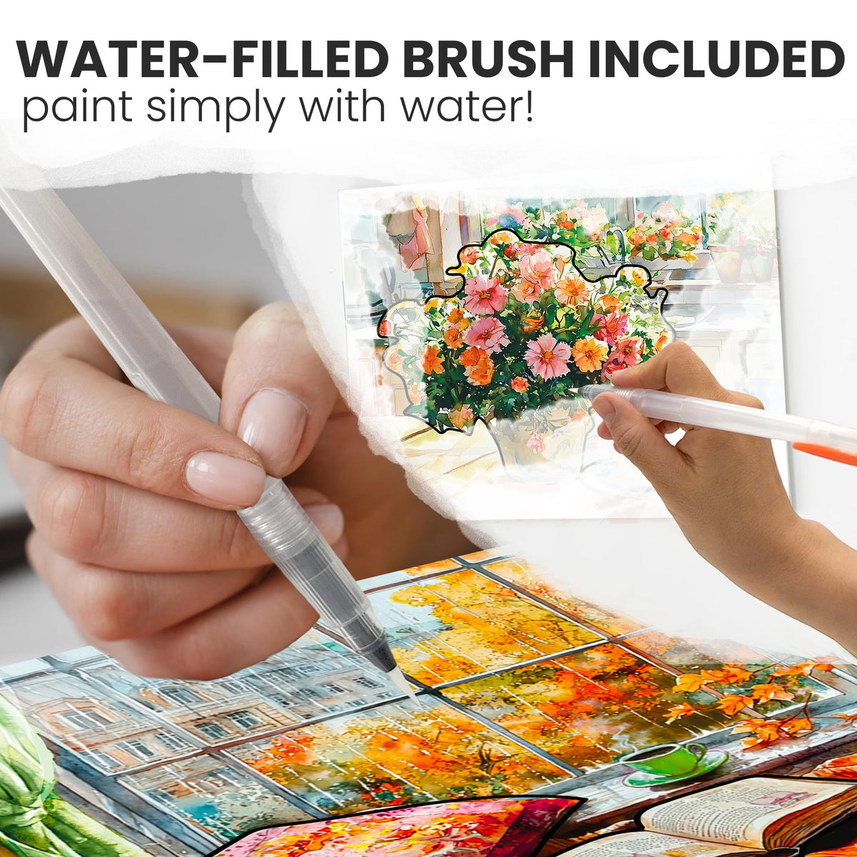 QUOKKA water reveal home scenes image shows cozy moments for easy creativity.