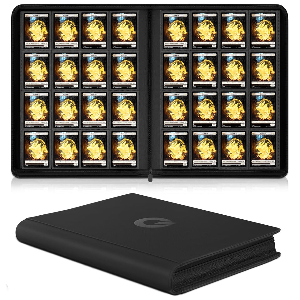 Qurhafoo 1024-pocket binder front cover for premium card organization