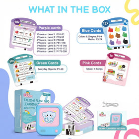 QuTZ game cards trigger challenges for hands-on practice during play.
