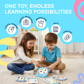 QuTZ set is ideal for ages 3-6 to start reading adventures and guided learning.