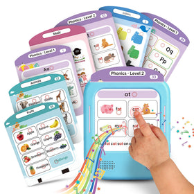 QuTZ Talking Flash Cards cover invites exploration for ages 3-6 and early literacy.